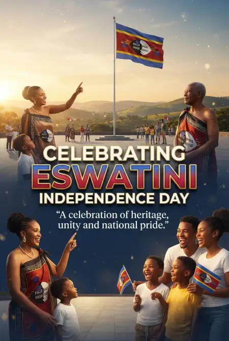Eswatini Independence Day Instagram Captions With Images - Free Eswatini Independence Day 2026 Download
