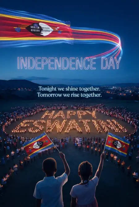 Eswatini Independence Day Message Images 2026 - Free Eswatini Independence Day 2026 Download