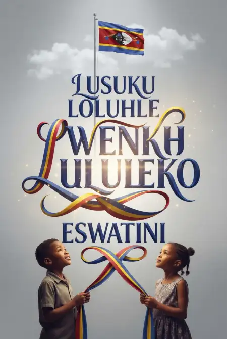 Eswatini Independence Day National Flag Design - Free Eswatini Independence Day 2026 Download
