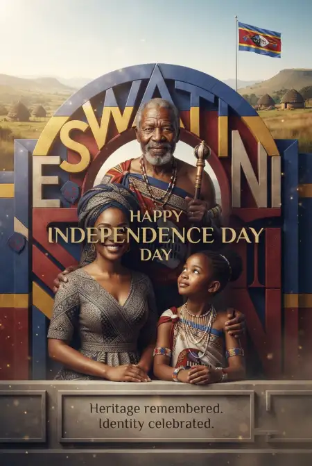 Eswatini Independence Day Patriotic Images 2026 - Free Eswatini Independence Day 2026 Download