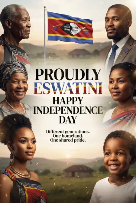 Eswatini Independence Day Wishes For Instagram Story - Free Eswatini Independence Day 2026 Download