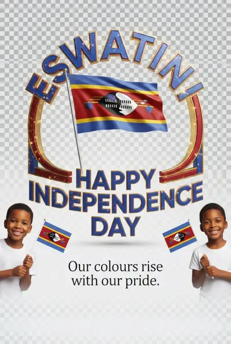 Eswatini Independence Day Wishes For Whatsapp - Free Eswatini Independence Day 2026 Download