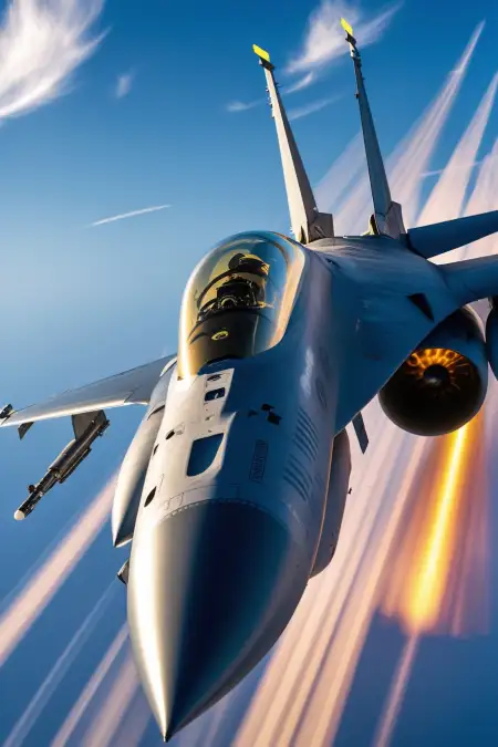 F16 Fighter Jet Battle Scene Background - Free Related F16 Fighter Jet Image