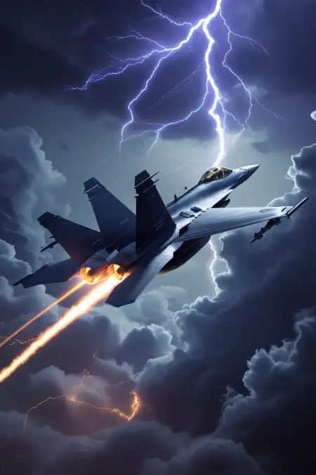 F16 Jet Maneuvering Background For Posters - Free Related F16 Fighter Jet Image