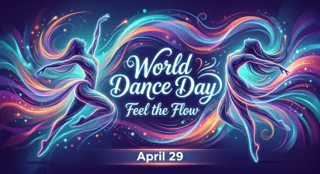 Free Facebook Post For World Dance Day 2026 Transparent PNG Download