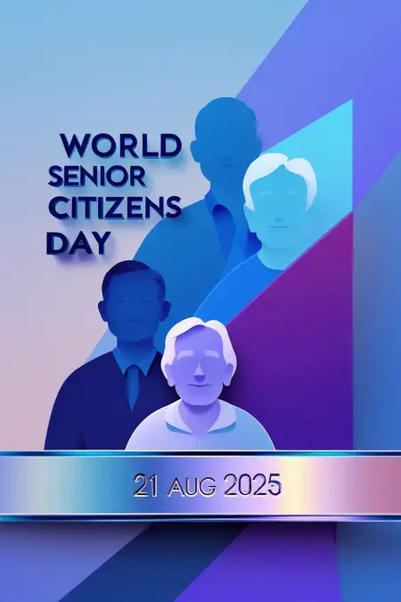 Facebook Post Ideas For Senior Citizens Day Wishes - Free World Senior Citizens Day Download