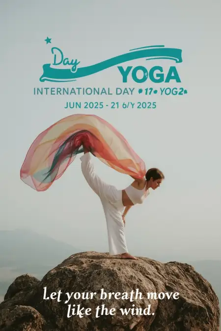 Facebook Post Image For Yoga Day 2025 - Free Nternational Day Of Yoga 2025 Download