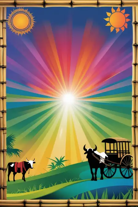 Farmers Rally Flex Banner Background Design - Free Background Download