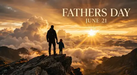 Fathers Day 2026 Church Celebration Poster - Free Fathers Day 2026 Download