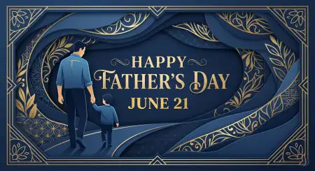 Fathers Day 2026 Dad Appreciation Wallpaper - Free Fathers Day 2026 Download