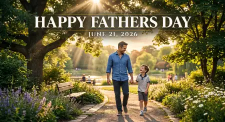 Fathers Day 2026 Holiday Greeting Images - Free Fathers Day 2026 Download