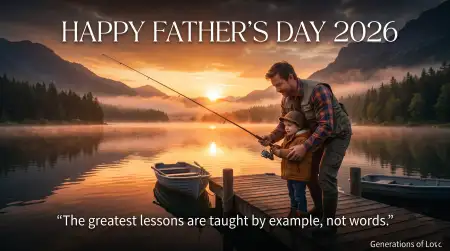 Free Fathers Day 2026 Inspirational Quotes Image Download