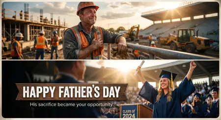Free Fathers Day 2026 Linkedin Appreciation Post Image Download