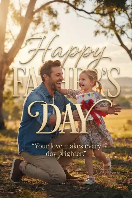 Fathers Day Australia 2026 Wishes For Facebook Friends - Free Fathers Day Australia 2026 Download