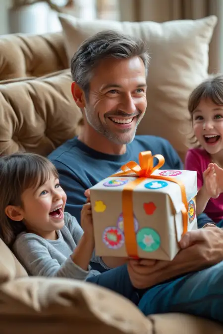 Fathers Day Black And White Background HD