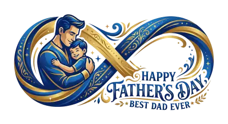 Fathers Day Card Element Png - Free Fathers Day Png Download