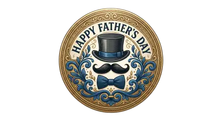 Fathers Day Emblem Png 2 - Free Fathers Day Png Download