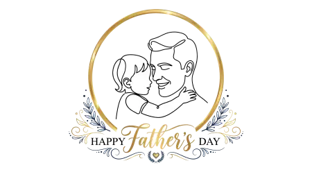 Fathers Day Frame Png Transparent - Free Fathers Day Png Download
