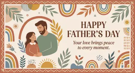 Fathers Day Greeting Card For Whatsapp - Free Happy Fathers Day Greeting Card Download