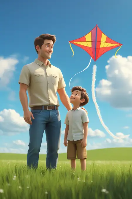 Fathers Day Illustrated Wallpaper HD - Free Fathers Day Background Hd Download