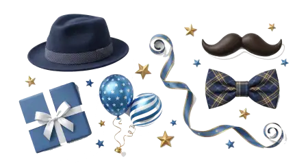 Fathers Day Scrapbook Element Png - Free Fathers Day Png Download