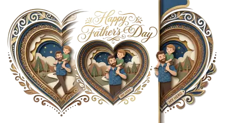 Fathers Day Scrapbook Png - Free Fathers Day Png Download