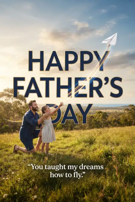 Fathers Day Wishes From Daughter Australia 2026 - Free Fathers Day Australia 2026 Download