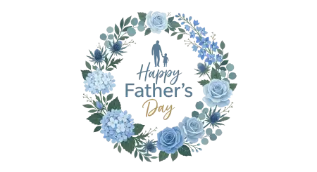 Fathers Day Wreath Png - Free Fathers Day Png Download