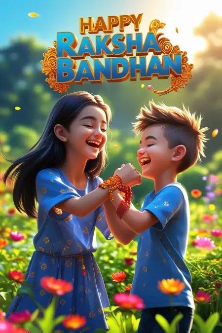 First Raksha Bandhan With Sister Message - Free Raksha Bandhan Wishes For Sister Download