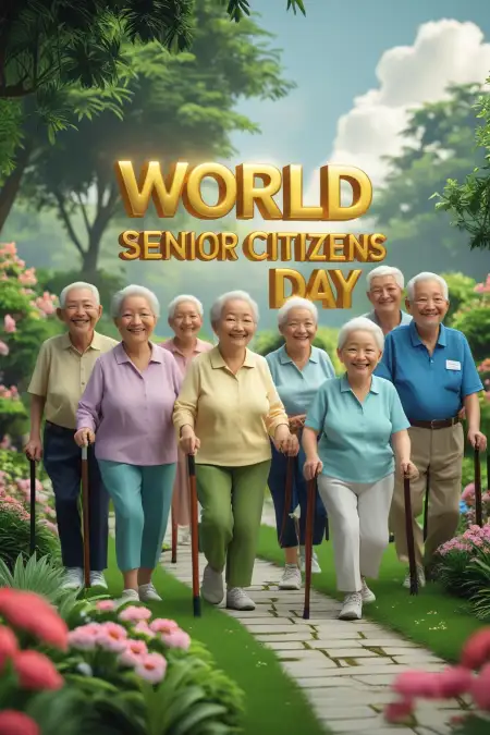 Fitness Tips For Senior Citizens 2025 - Free World Senior Citizens Day Download
