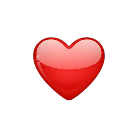 Flat Design Red Heart Png - Free Red Heart Png Download