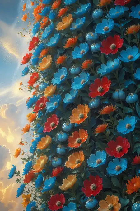 Floral Mobile Wallpaper With Dark Background - Free Flower Mobile Wallpaper Download