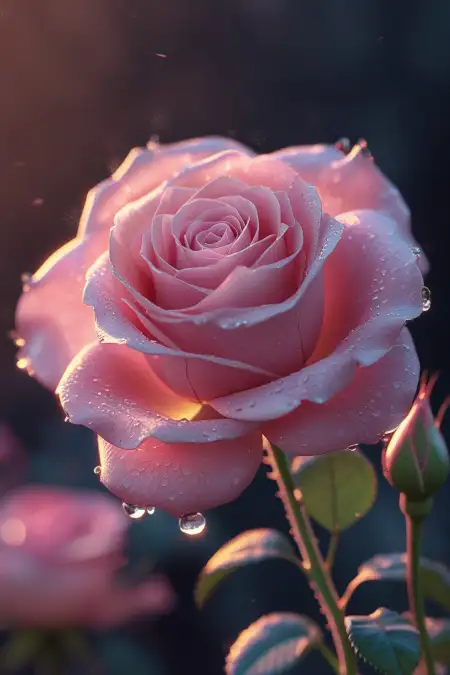 Flower Wallpaper Mobile With Morning Quote - Free Flower Mobile Wallpaper Download