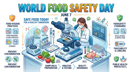 Free Food Safety Awareness Vector Illustration Png Transparent PNG Download