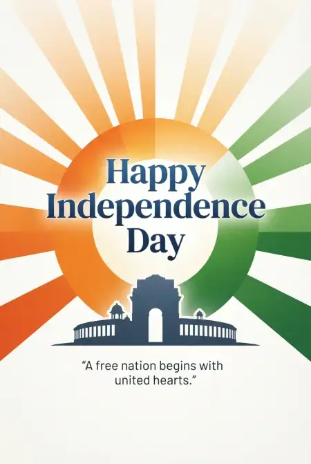 Free 15 August Poster 2026 - Free Independence Day Poster 2026 Download