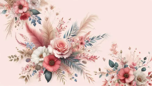 free floral background images for business cards