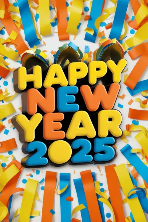 free happy new year 2025 greetings download