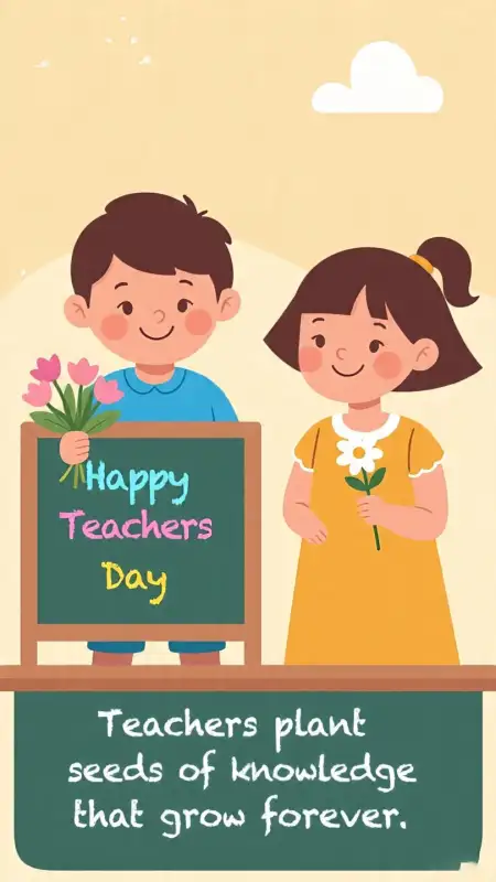 Free Happy Teachers Day Poster Design For Students - Free Happy Teachers Day Download