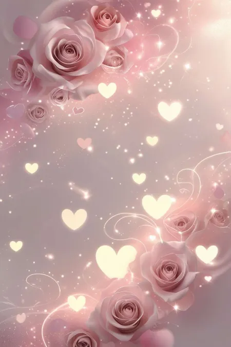 free hd red and pink heart-themed backgrounds for valentine day