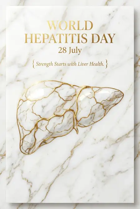 Free Hepatitis Awareness Poster Template - Free World Hepatitis Day 2026 Download