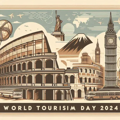 free world tourism day 2024 virtual background images