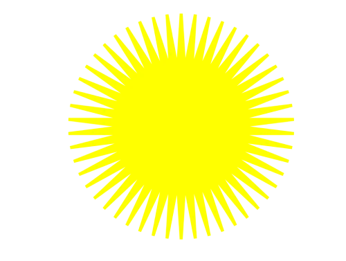 free yellow starburst png