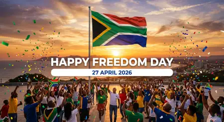 Free Freedom Day South Africa 2026 Banner Images Captions Quotes Image Download