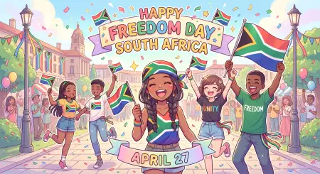 Free Freedom Day South Africa 2026 Instagram Story Captions Quotes Image Download
