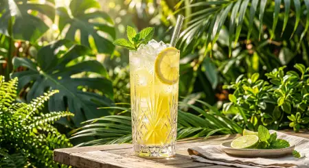 Fresh Lemon Beverage Background Image - Free Lemon Juice Background Download