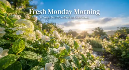 fresh monday good morning - Monday Good Morning