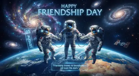 Free Friendship Day 2026 3d Artwork Image Download