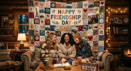 Free Friendship Day 2026 Aesthetic Design Image Download