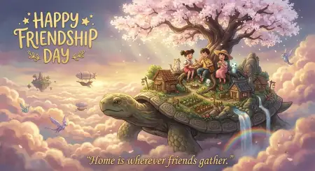 Free Friendship Day 2026 Desktop Wallpaper Image Download