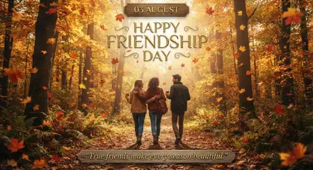 Free Friendship Day 2026 Digital Invitation Image Download
